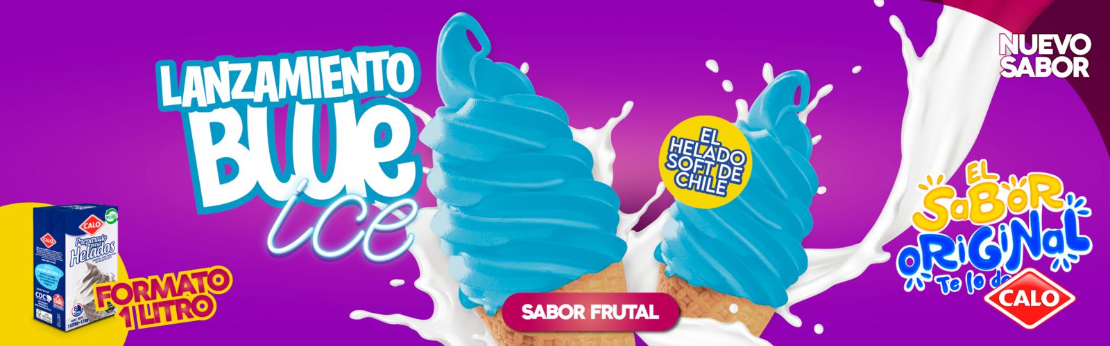 ICE BLUE HELADO CALO WATTS